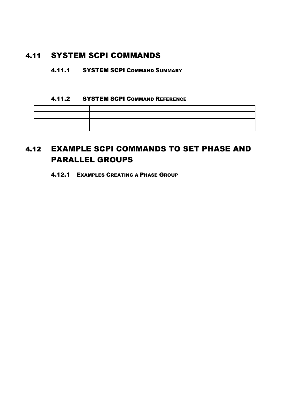 System scpi commands | AMETEK ReFlex Programming Manual User Manual | Page 112 / 134