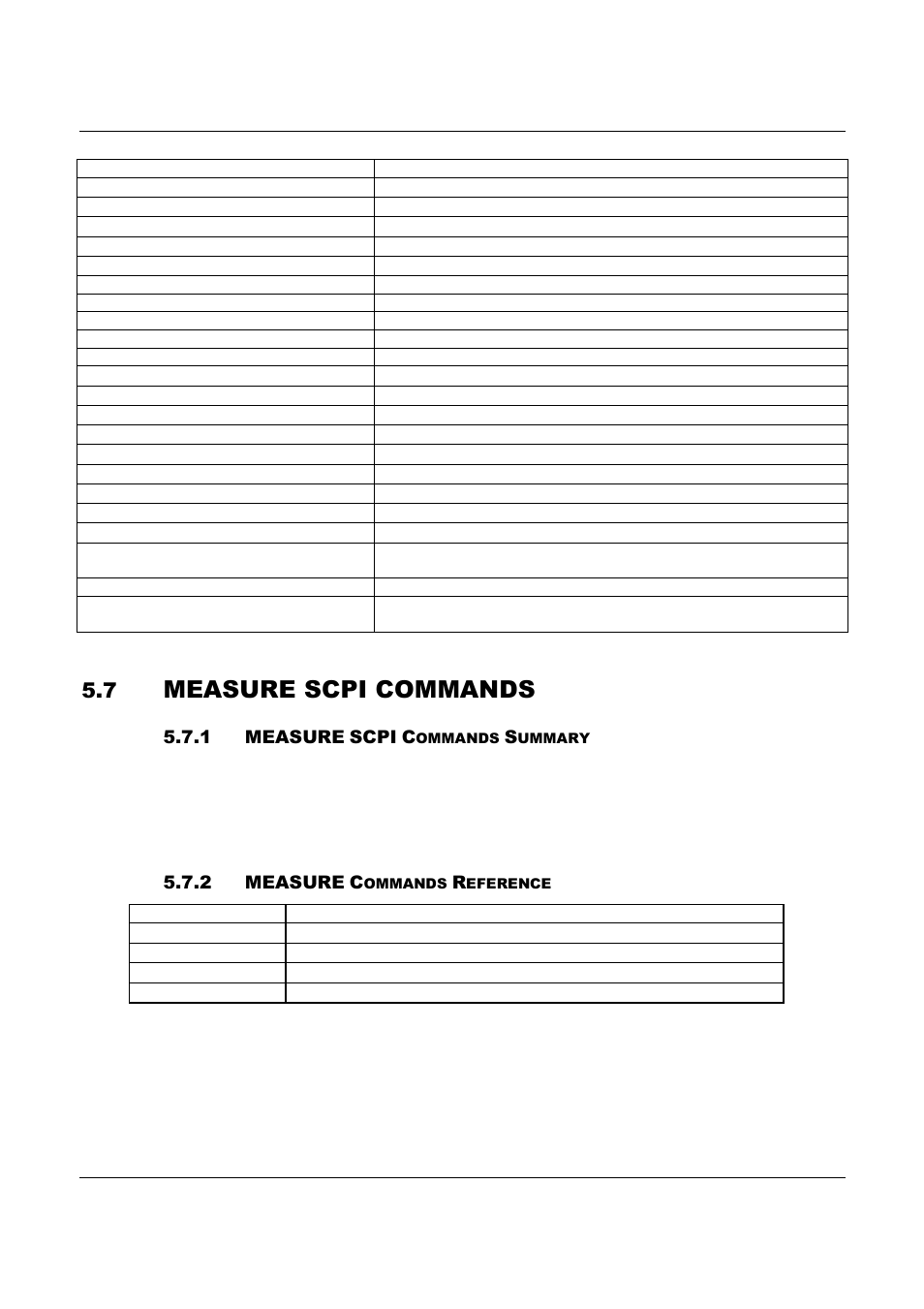 Measure scpi commands | AMETEK ReFlex Programming Manual User Manual | Page 121 / 134