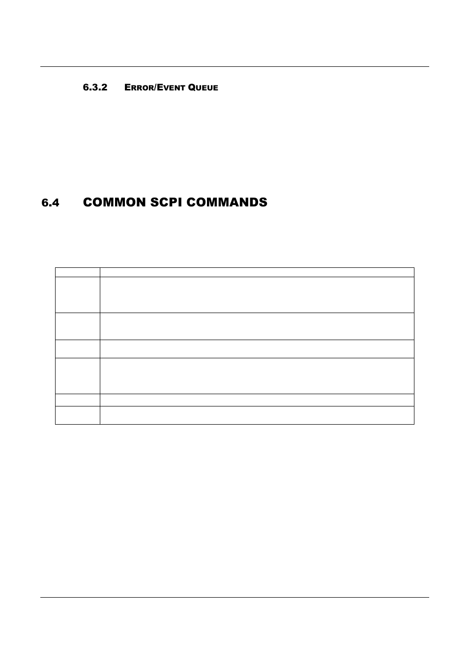 Common scpi commands | AMETEK ReFlex Programming Manual User Manual | Page 129 / 134