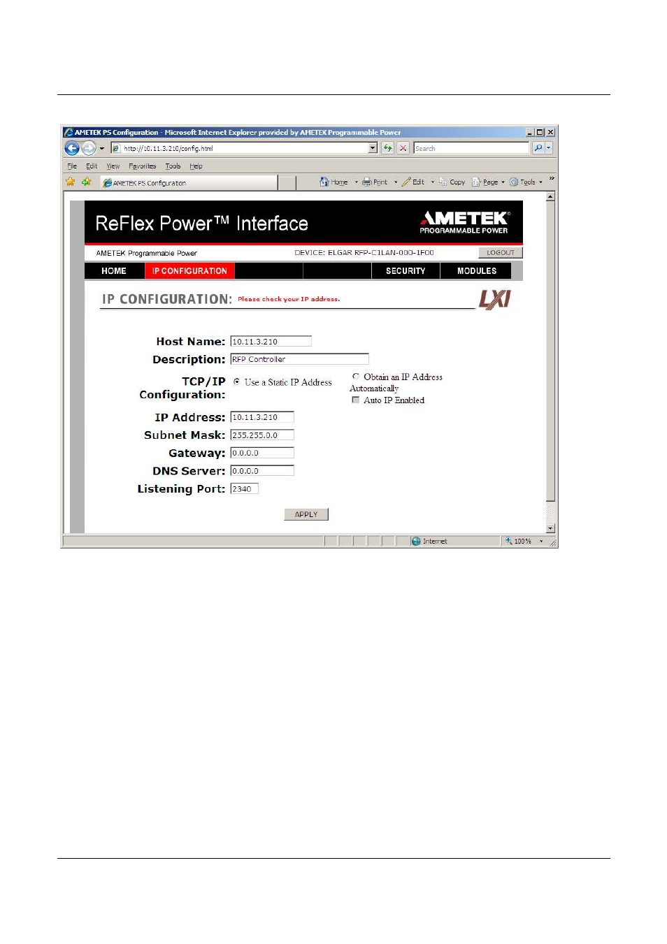 AMETEK ReFlex Programming Manual User Manual | Page 32 / 134