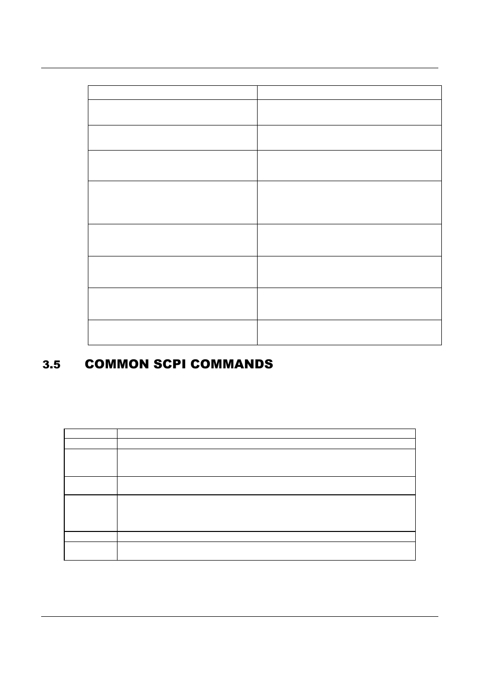 Common scpi commands | AMETEK ReFlex Programming Manual User Manual | Page 60 / 134