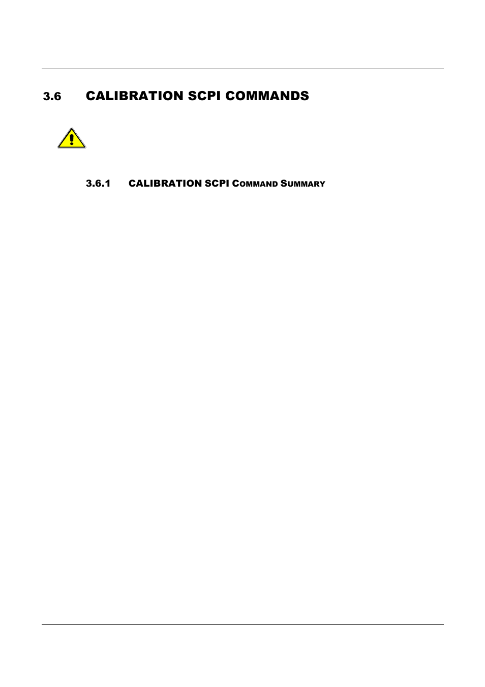 Calibration scpi commands | AMETEK ReFlex Programming Manual User Manual | Page 61 / 134