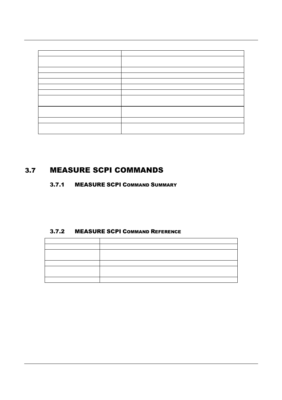 Measure scpi commands | AMETEK ReFlex Programming Manual User Manual | Page 63 / 134