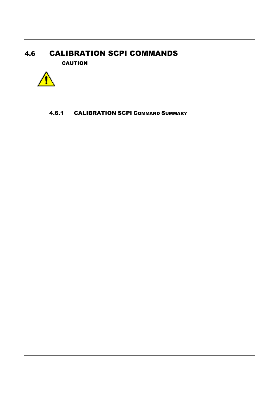 Calibration scpi commands | AMETEK ReFlex Programming Manual User Manual | Page 98 / 134