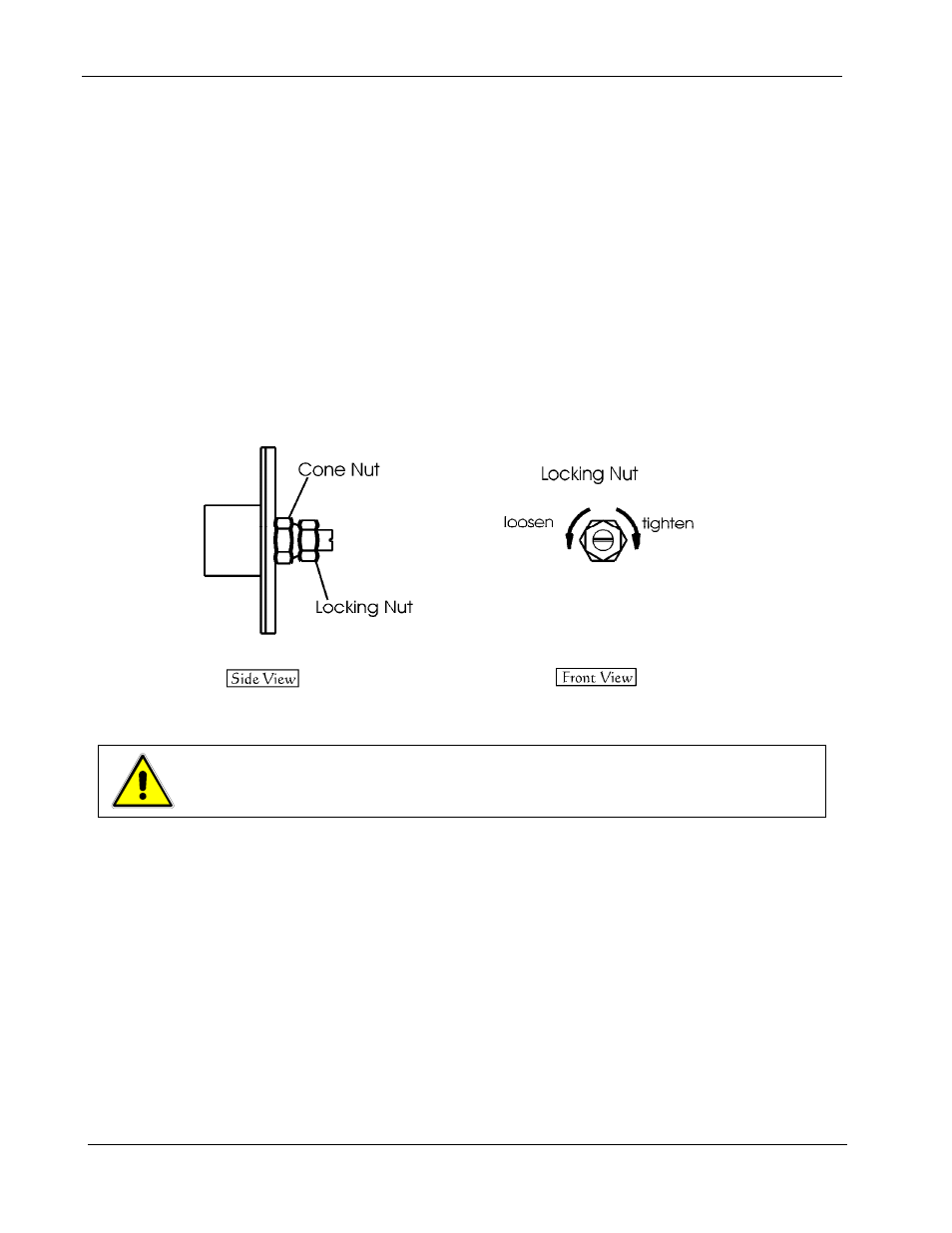 Shaft lock (option), Local operation, Shaft lock (option) -4 | Ocal, Peration, Figure 3-3. shaft lock -4 | AMETEK SFA Series User Manual | Page 38 / 64