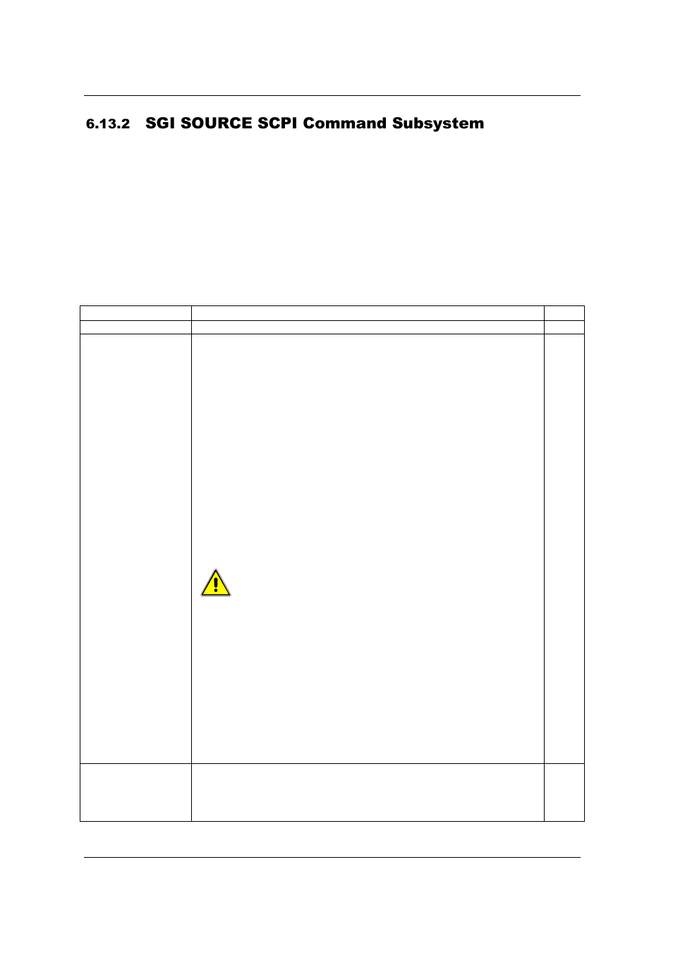 Sgi source scpi command subsystem | AMETEK SFA Series Ethernet Programming User Manual | Page 106 / 159