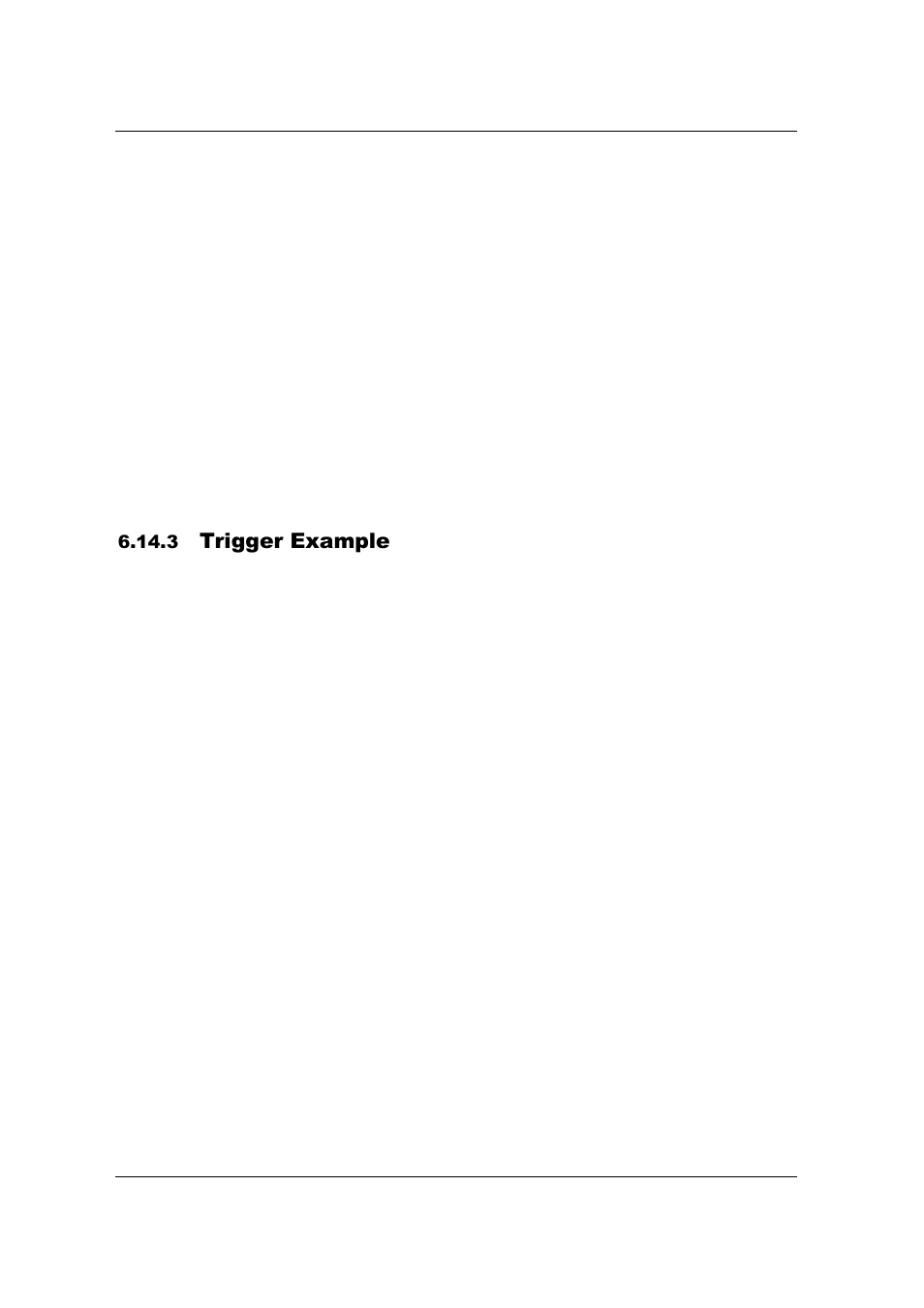 Trigger example | AMETEK SFA Series Ethernet Programming User Manual | Page 116 / 159