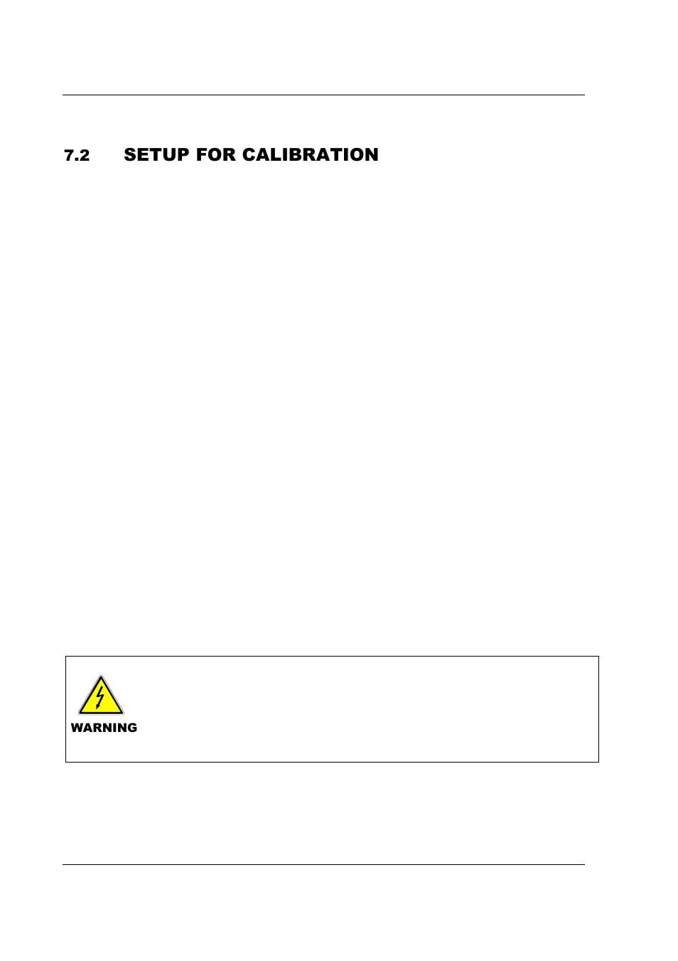 Setup for calibration | AMETEK SFA Series Ethernet Programming User Manual | Page 136 / 159