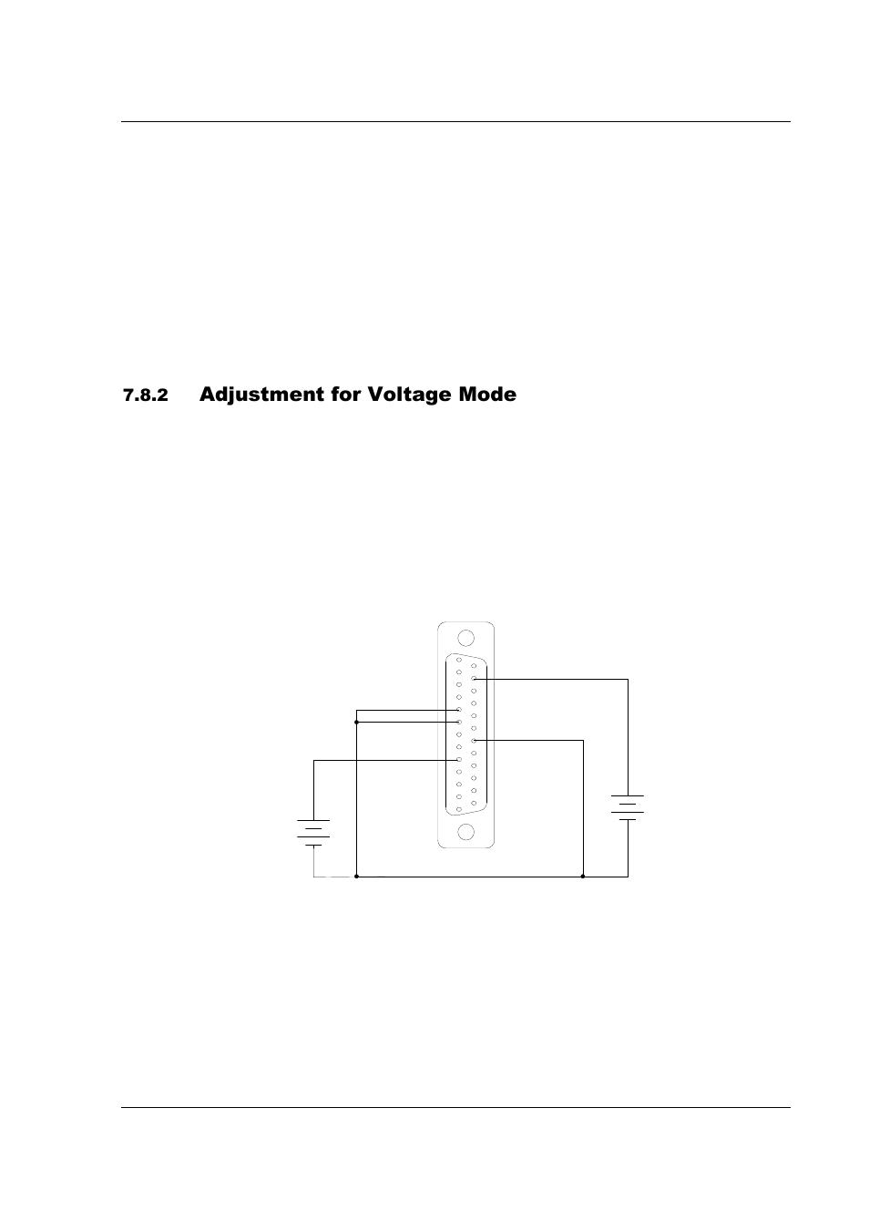 Adjustment for voltage mode | AMETEK SFA Series Ethernet Programming User Manual | Page 149 / 159