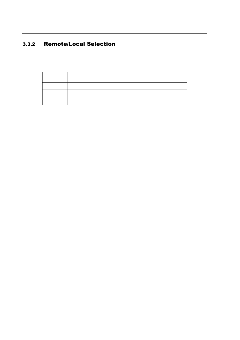 Remote/local selection | AMETEK SFA Series Ethernet Programming User Manual | Page 28 / 159