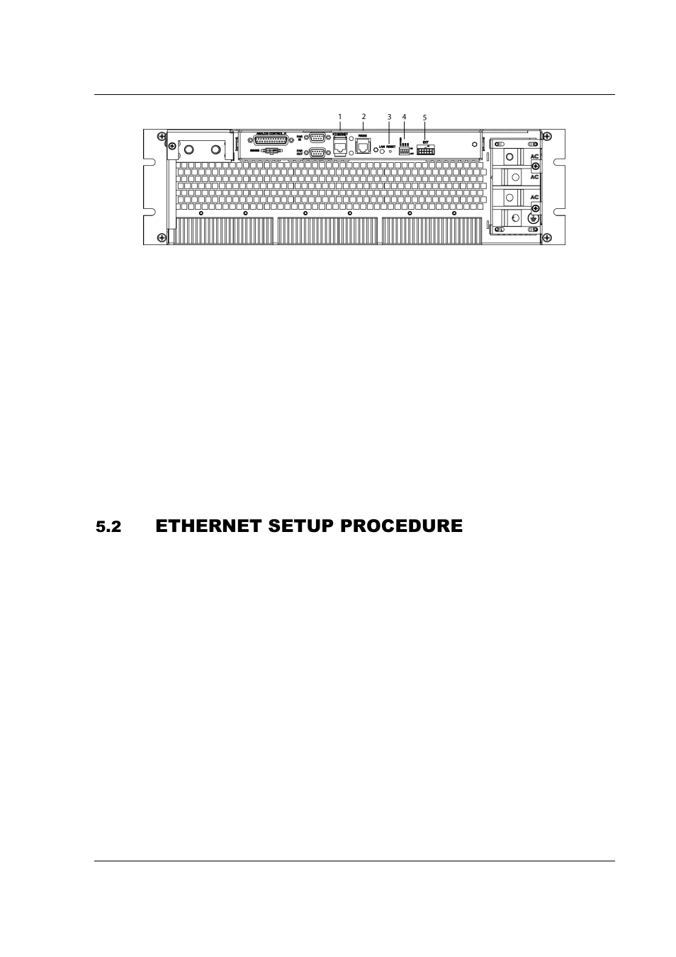 Ethernet setup procedure | AMETEK SFA Series Ethernet Programming User Manual | Page 43 / 159