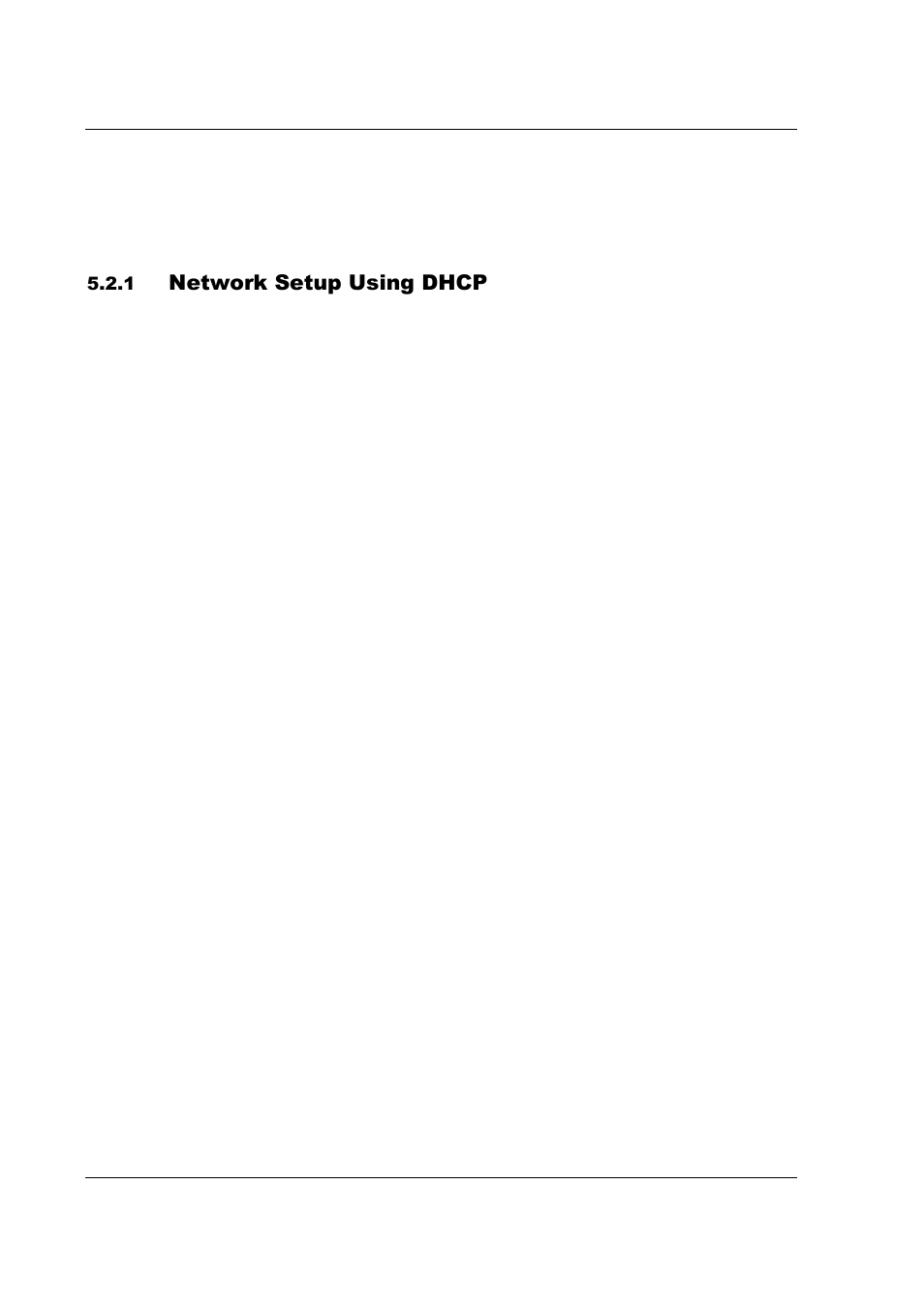 Network setup using dhcp | AMETEK SFA Series Ethernet Programming User Manual | Page 44 / 159