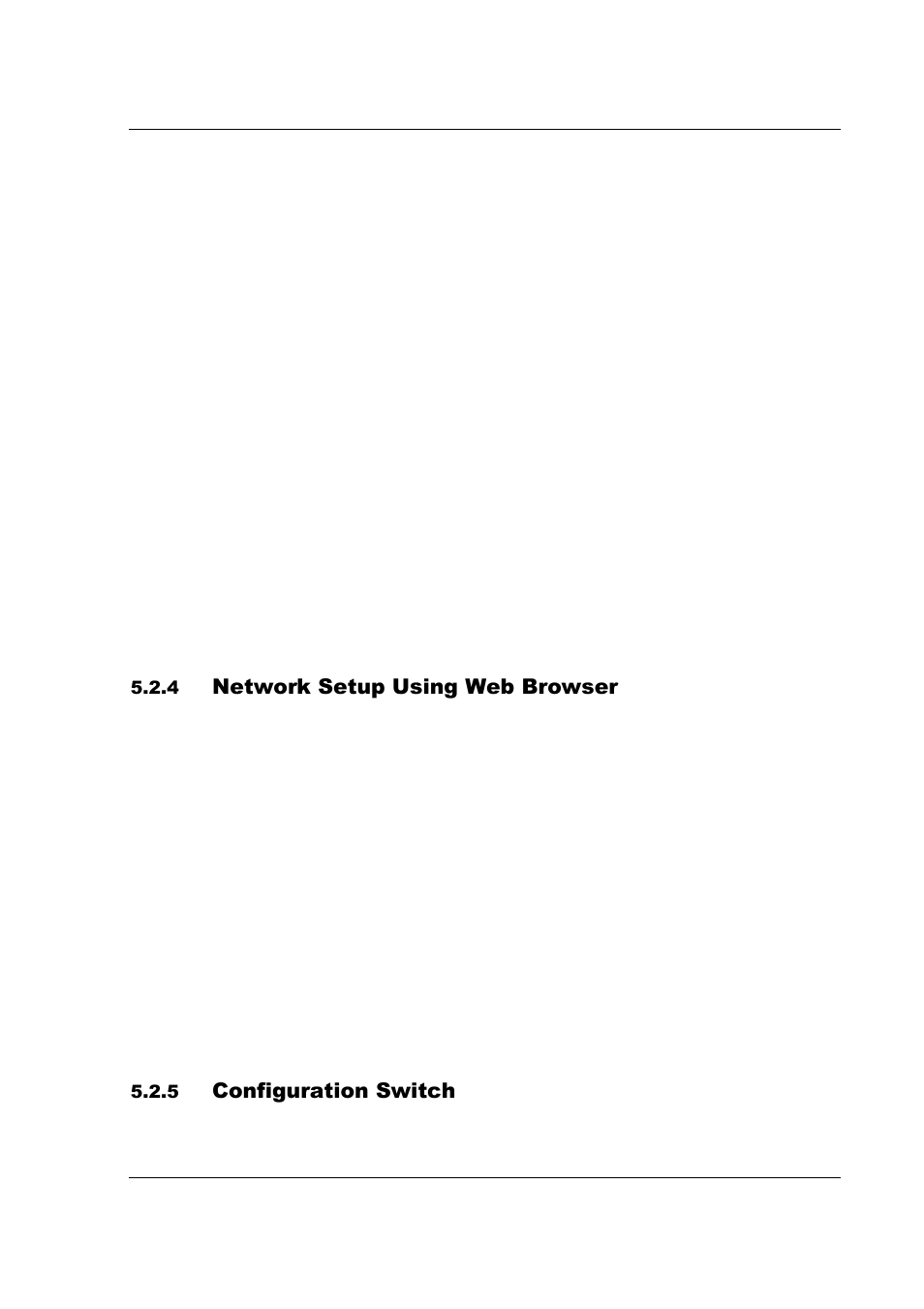 Network setup using web browser, Configuration switch | AMETEK SFA Series Ethernet Programming User Manual | Page 47 / 159