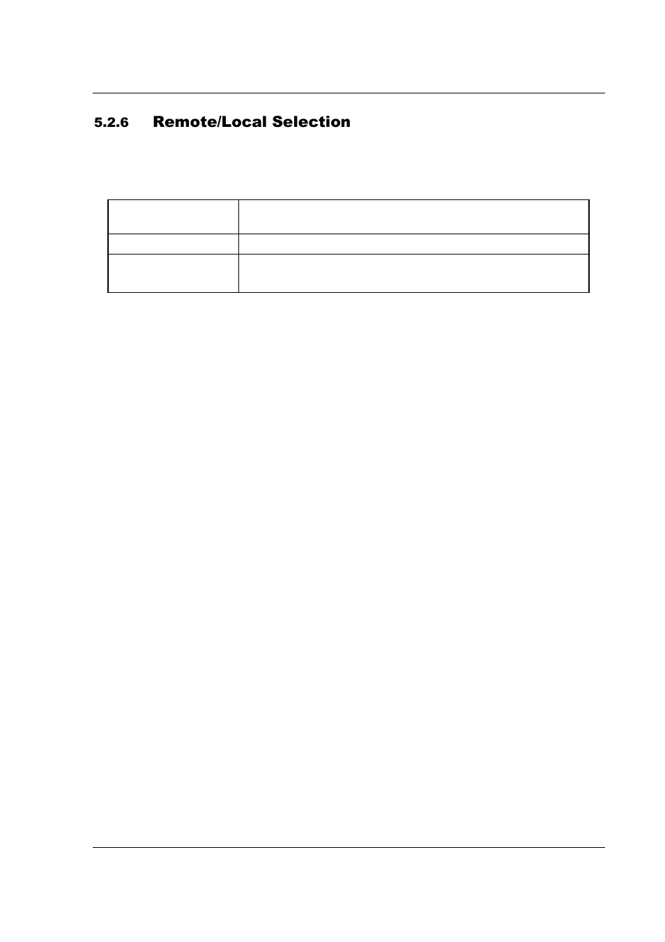 Remote/local selection | AMETEK SFA Series Ethernet Programming User Manual | Page 49 / 159