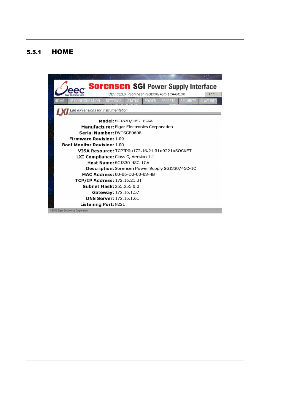 Home | AMETEK SFA Series Ethernet Programming User Manual | Page 56 / 159