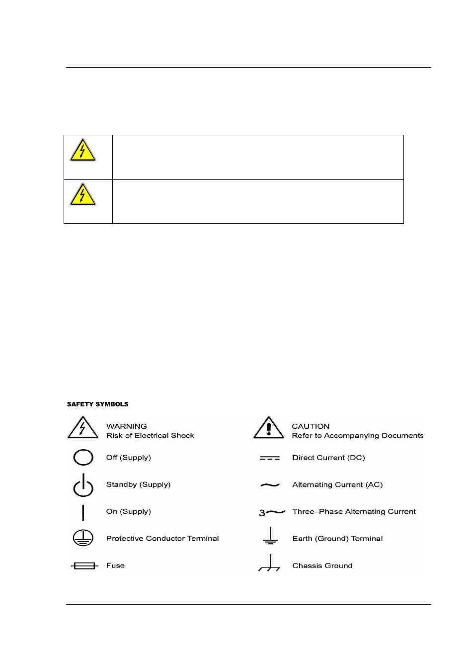 Important safety instructions | AMETEK SFA Series Ethernet Programming User Manual | Page 7 / 159