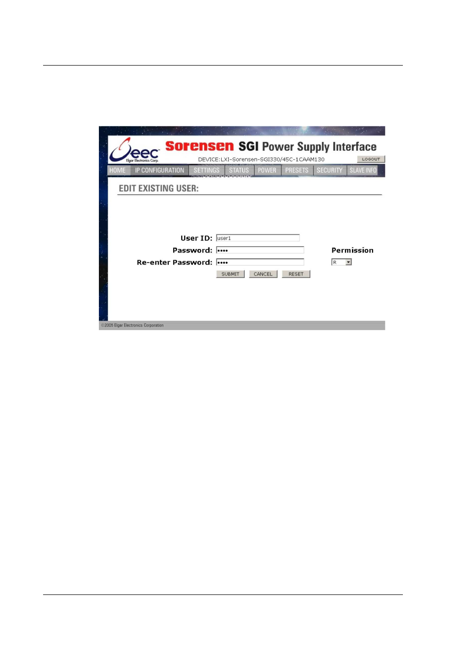 AMETEK SFA Series Ethernet Programming User Manual | Page 72 / 159