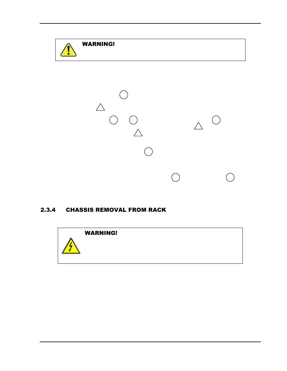 Chassis removal from rack -7 | AMETEK SGA Series User Manual | Page 27 / 97
