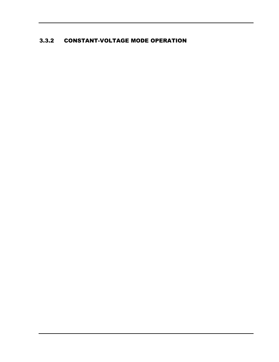 Constant-voltage mode operation -11 | AMETEK SGA Series User Manual | Page 61 / 97