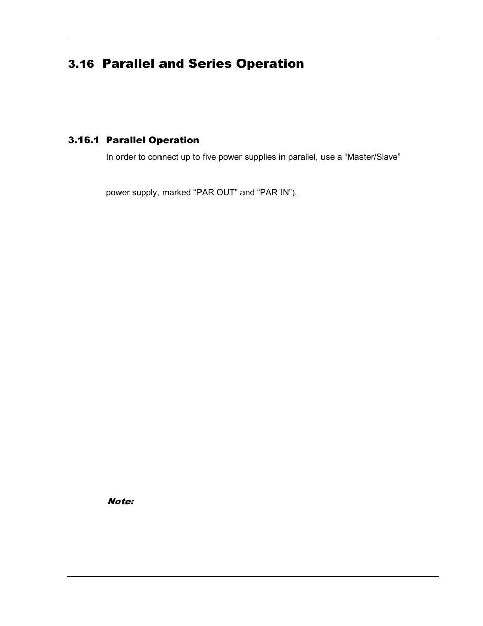 Parallel and series operation -56, Parallel operation -56, Parallel and series operation | AMETEK SGI Series User Manual | Page 108 / 128