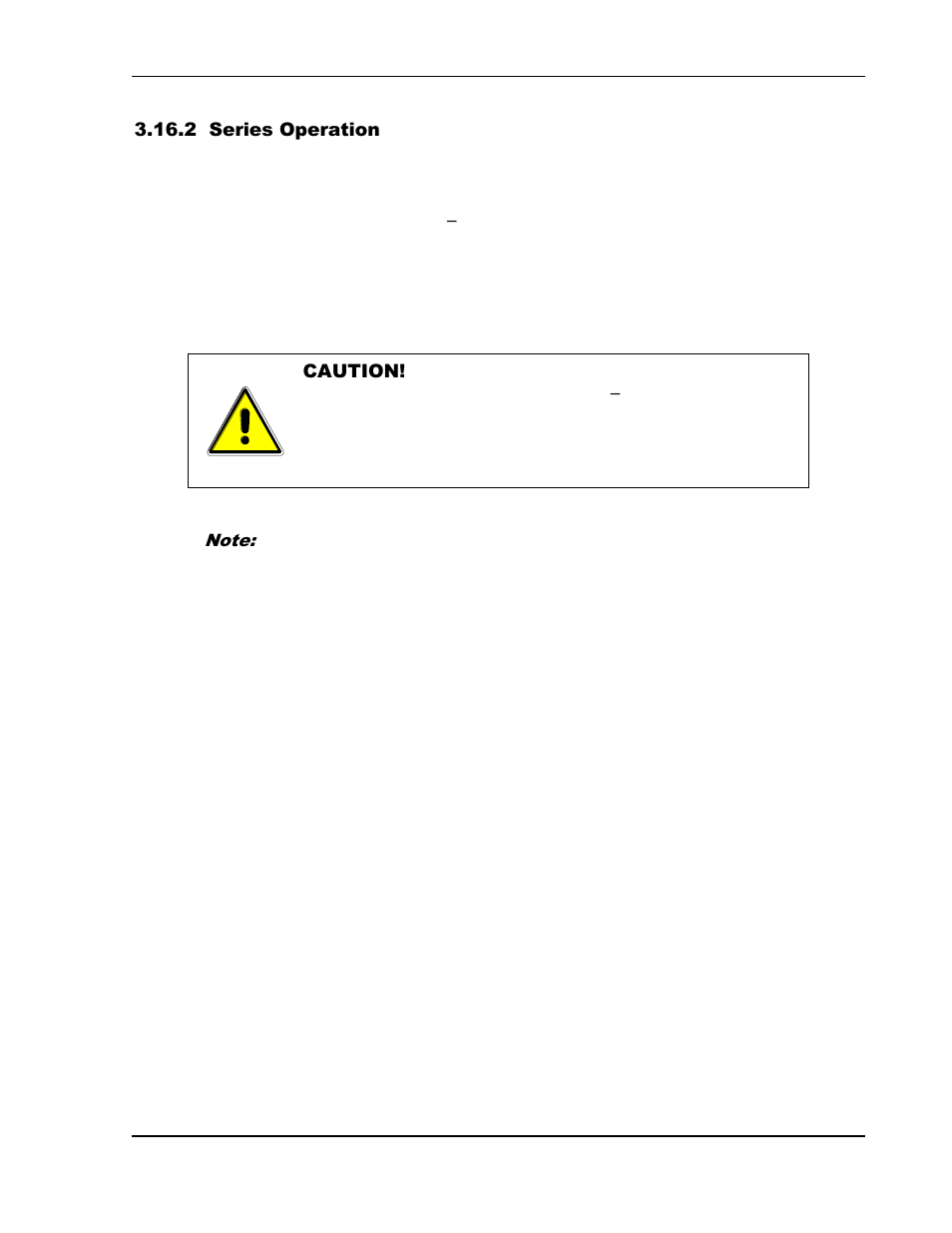 Series operation -58 | AMETEK SGI Series User Manual | Page 110 / 128