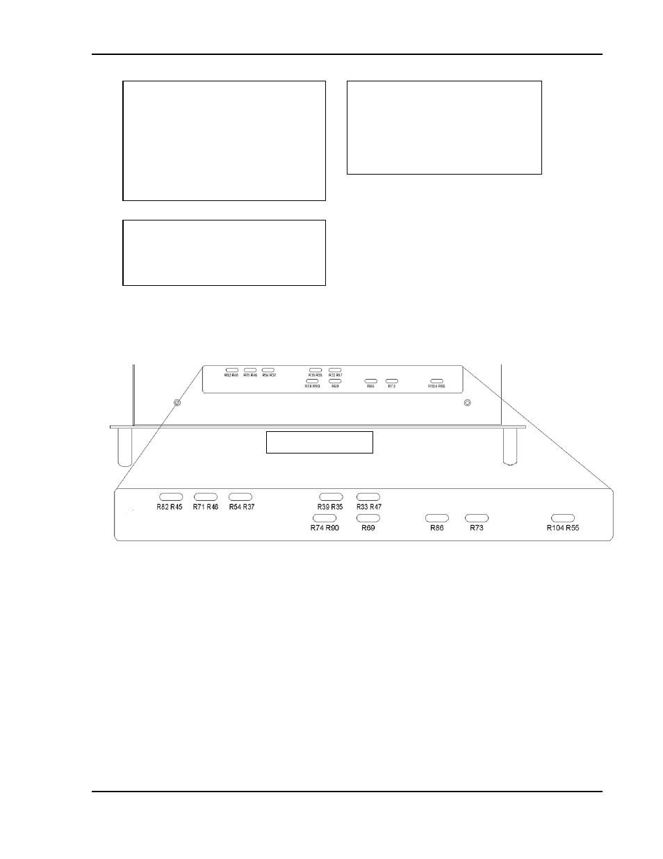 Figure 4-1. potentiometer locations -67 | AMETEK SGI Series User Manual | Page 119 / 128