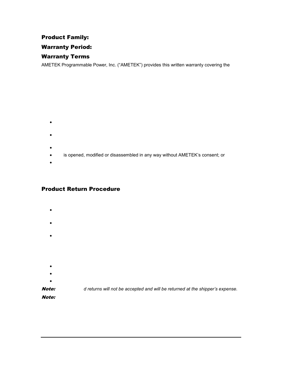 AMETEK SGI Series User Manual | Page 4 / 128