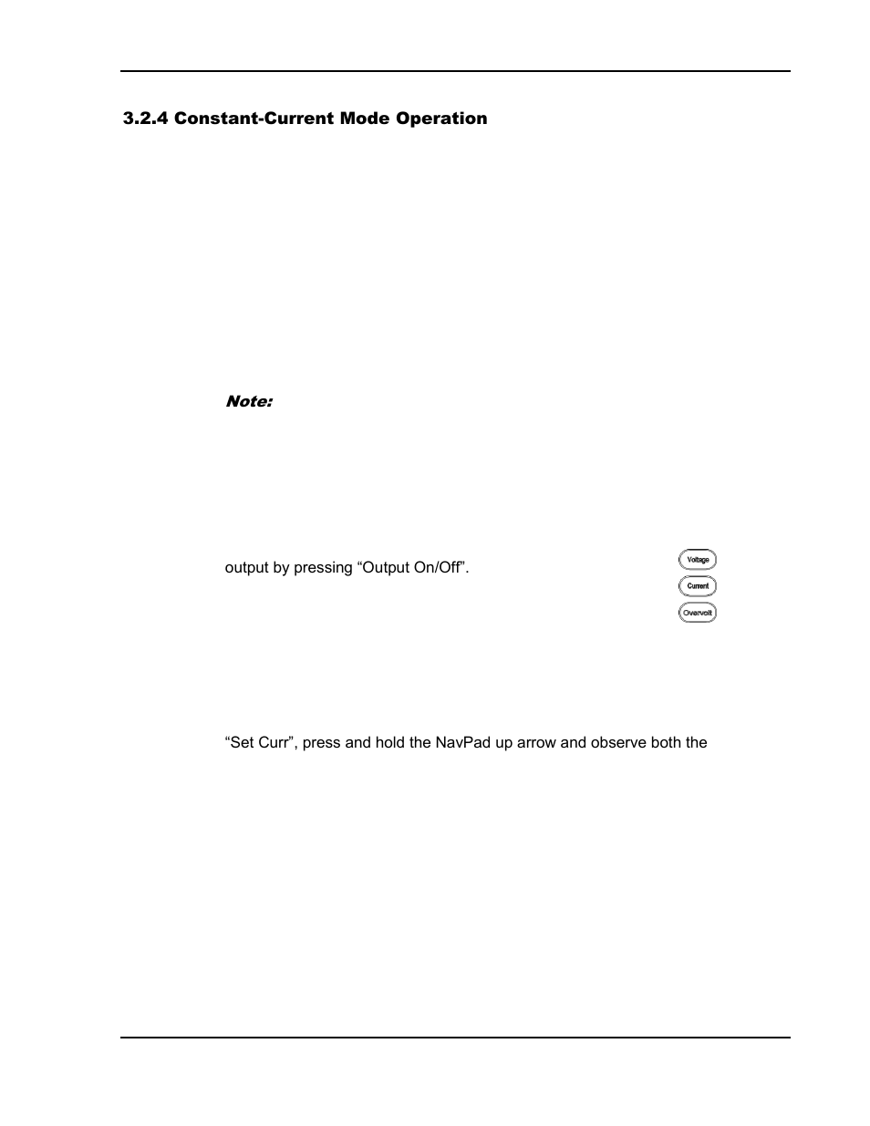 Constant-current mode operation -11 | AMETEK SGI Series User Manual | Page 63 / 128