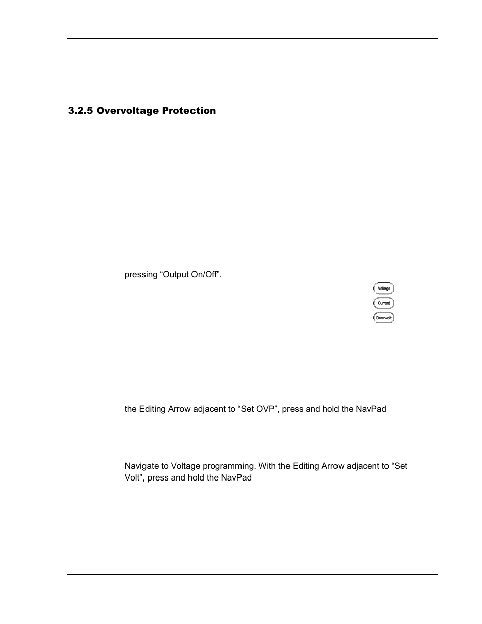 Overvoltage protection -12 | AMETEK SGI Series User Manual | Page 64 / 128