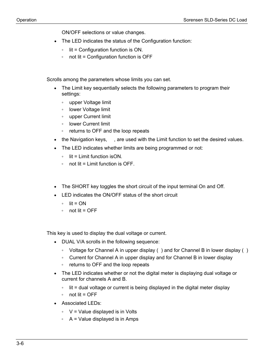 AMETEK SLD Series User Manual | Page 34 / 89