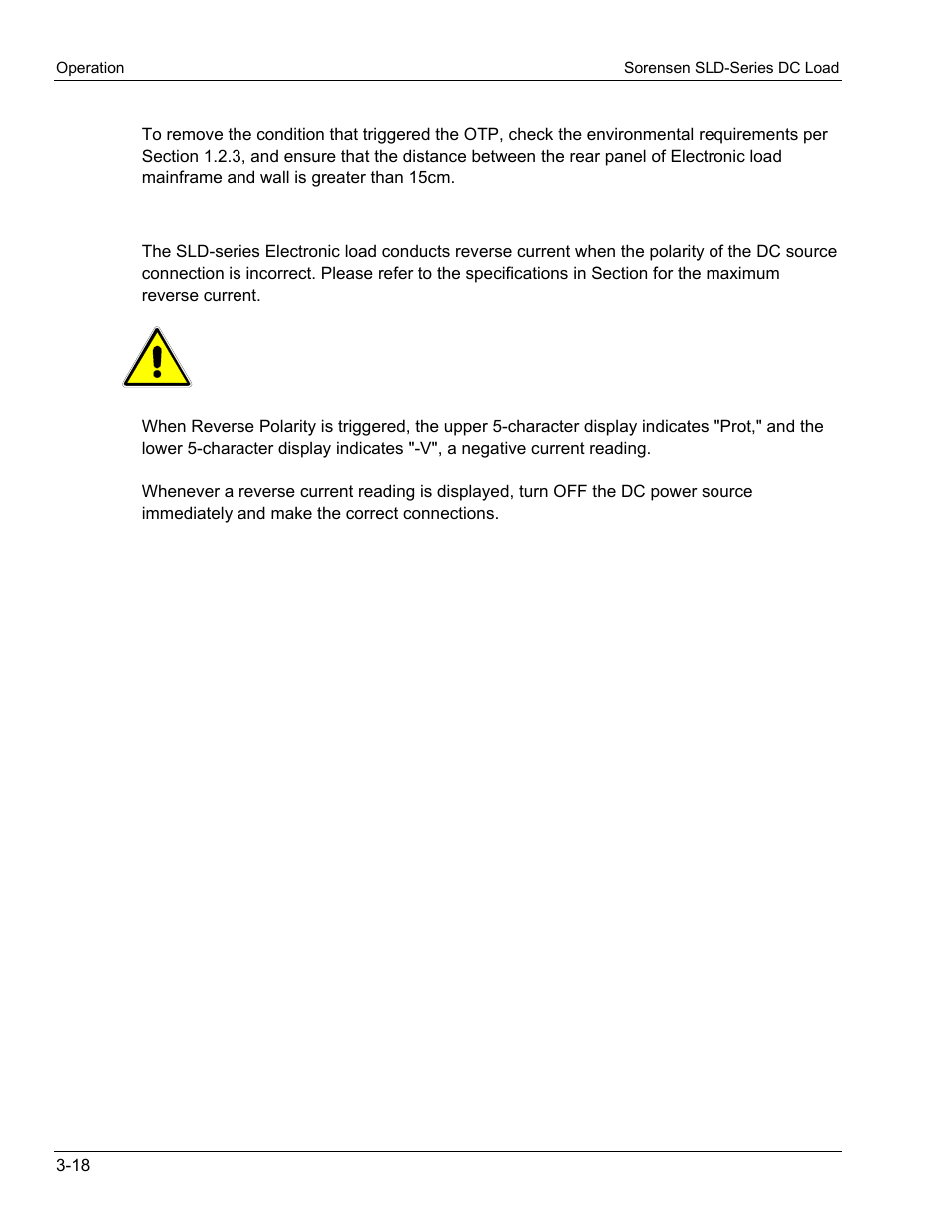 5 reverse polarity | AMETEK SLD Series User Manual | Page 46 / 89