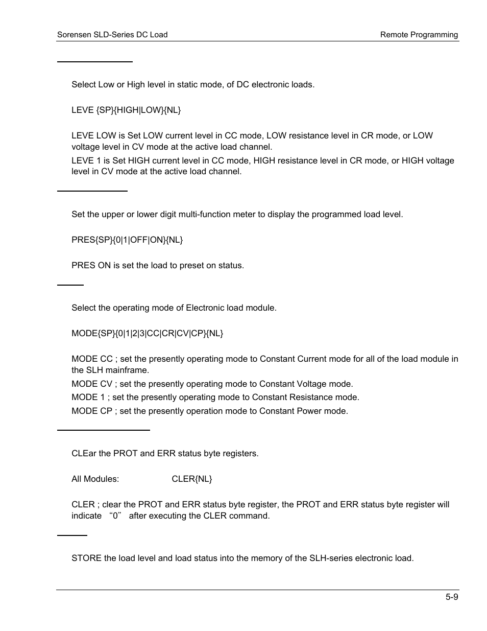 AMETEK SLD Series User Manual | Page 63 / 89