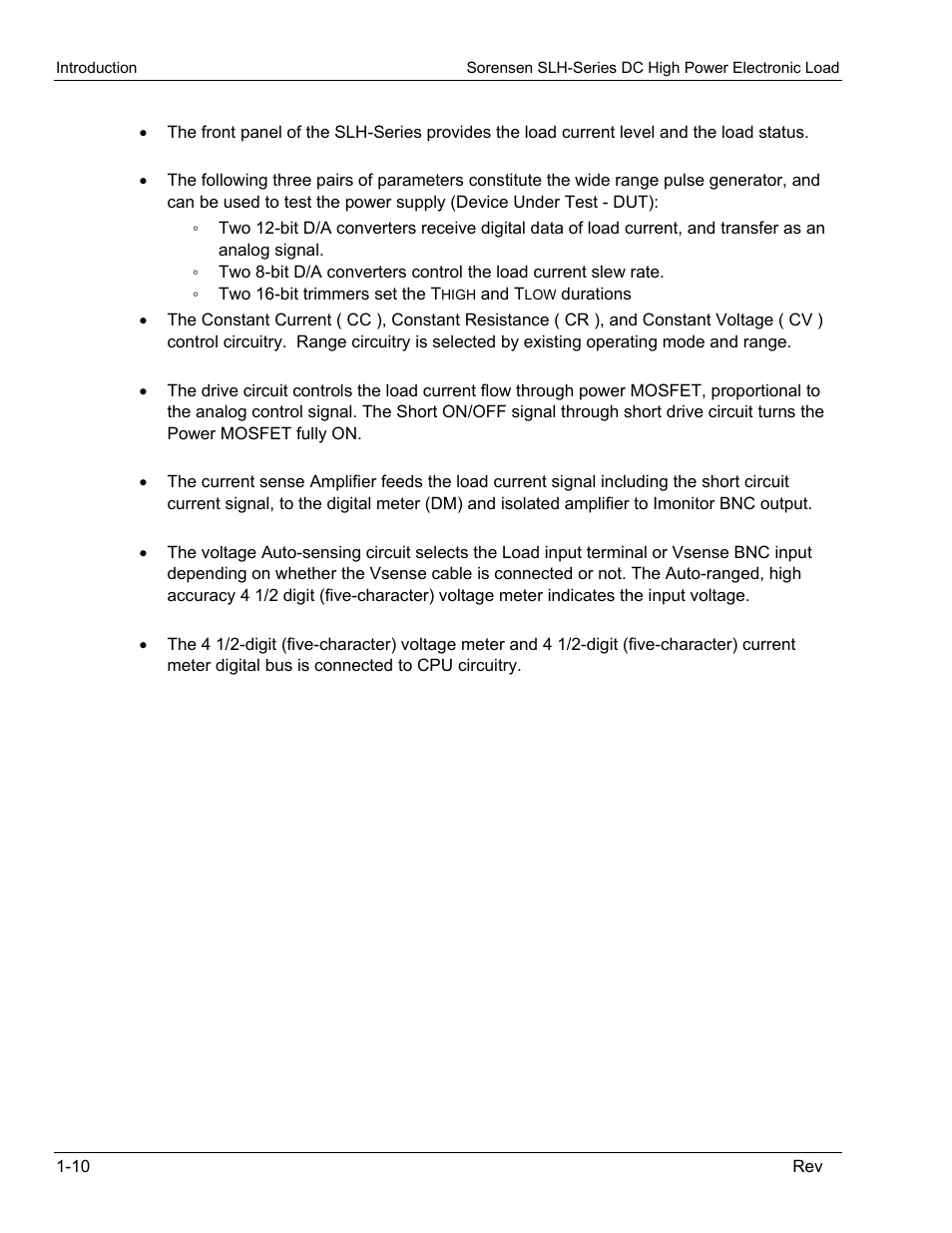 AMETEK SLH Series RevC User Manual | Page 24 / 93