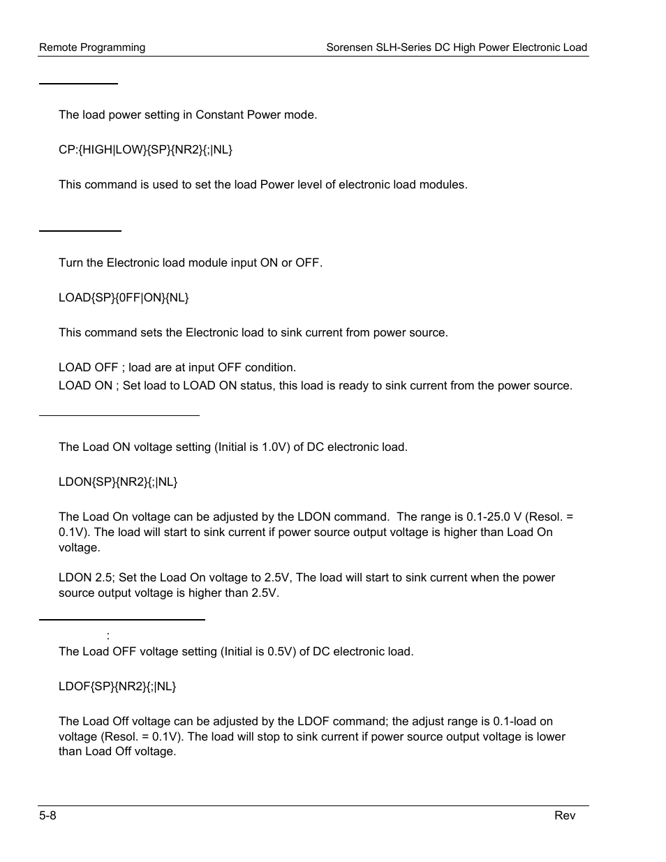 AMETEK SLH Series RevC User Manual | Page 70 / 93