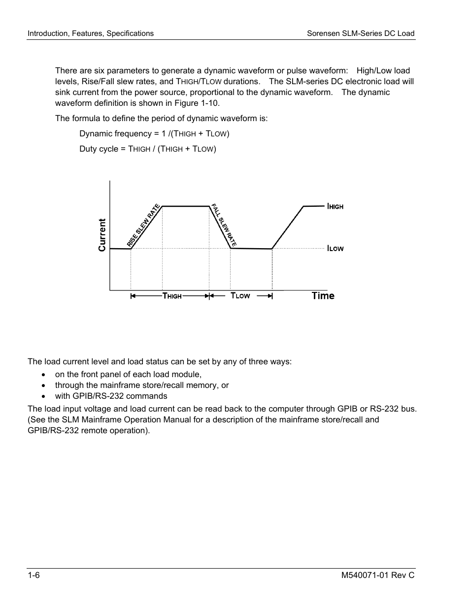 AMETEK SLM Series RevC User Manual | Page 18 / 85