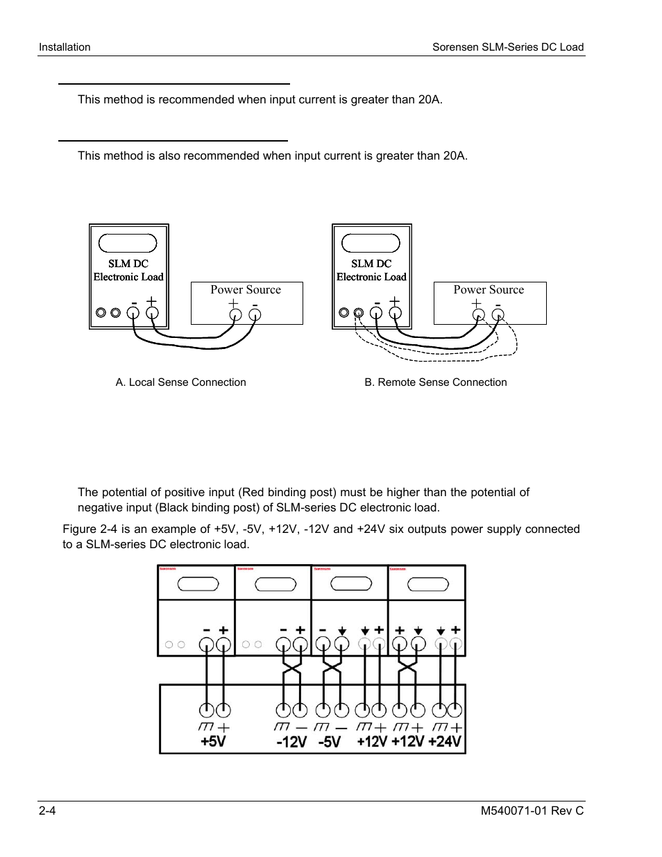2 typical connections | AMETEK SLM Series RevC User Manual | Page 26 / 85