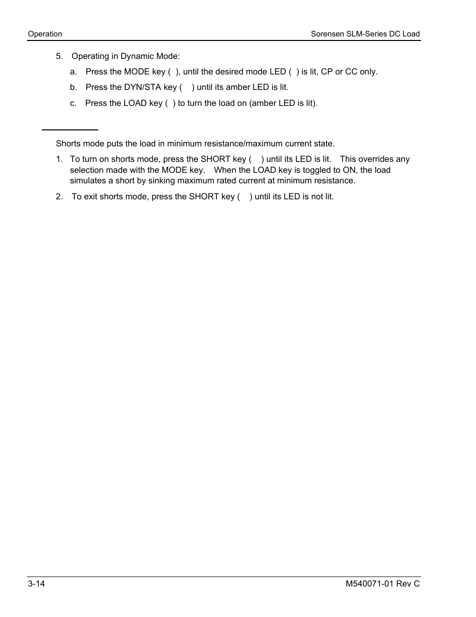 AMETEK SLM Series RevC User Manual | Page 42 / 85