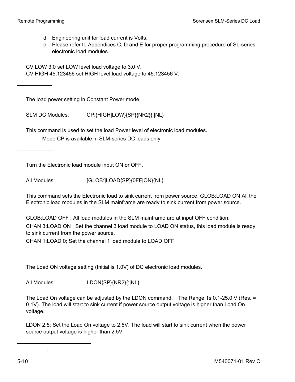 AMETEK SLM Series RevC User Manual | Page 66 / 85