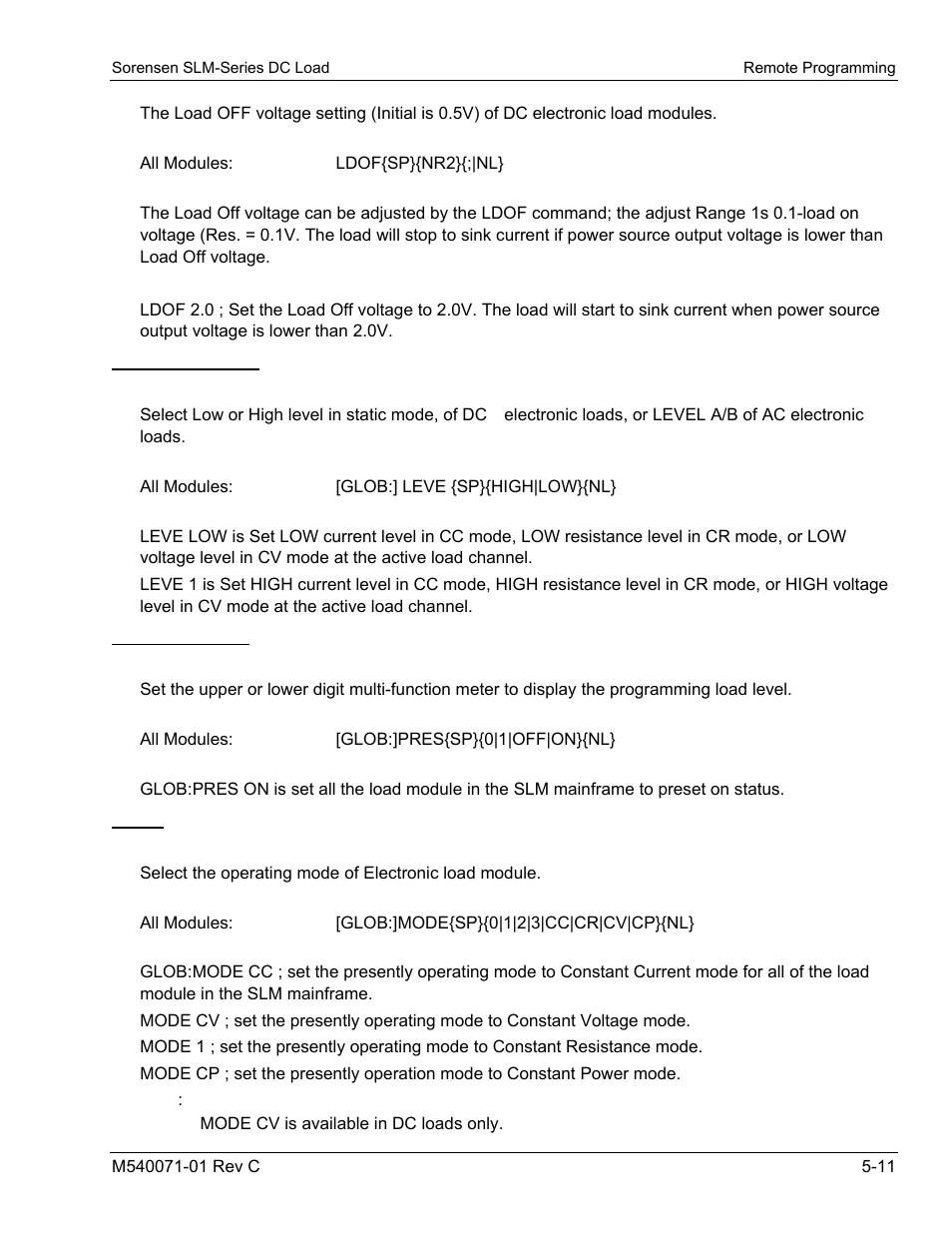 AMETEK SLM Series RevC User Manual | Page 67 / 85