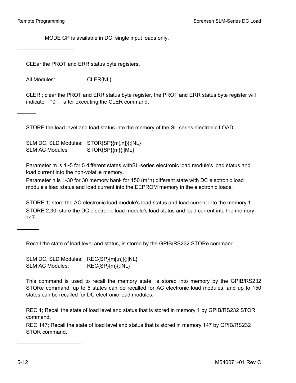 AMETEK SLM Series RevC User Manual | Page 68 / 85