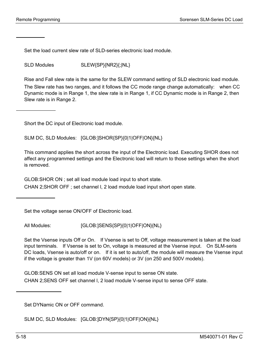 AMETEK SLM Series RevC User Manual | Page 74 / 85