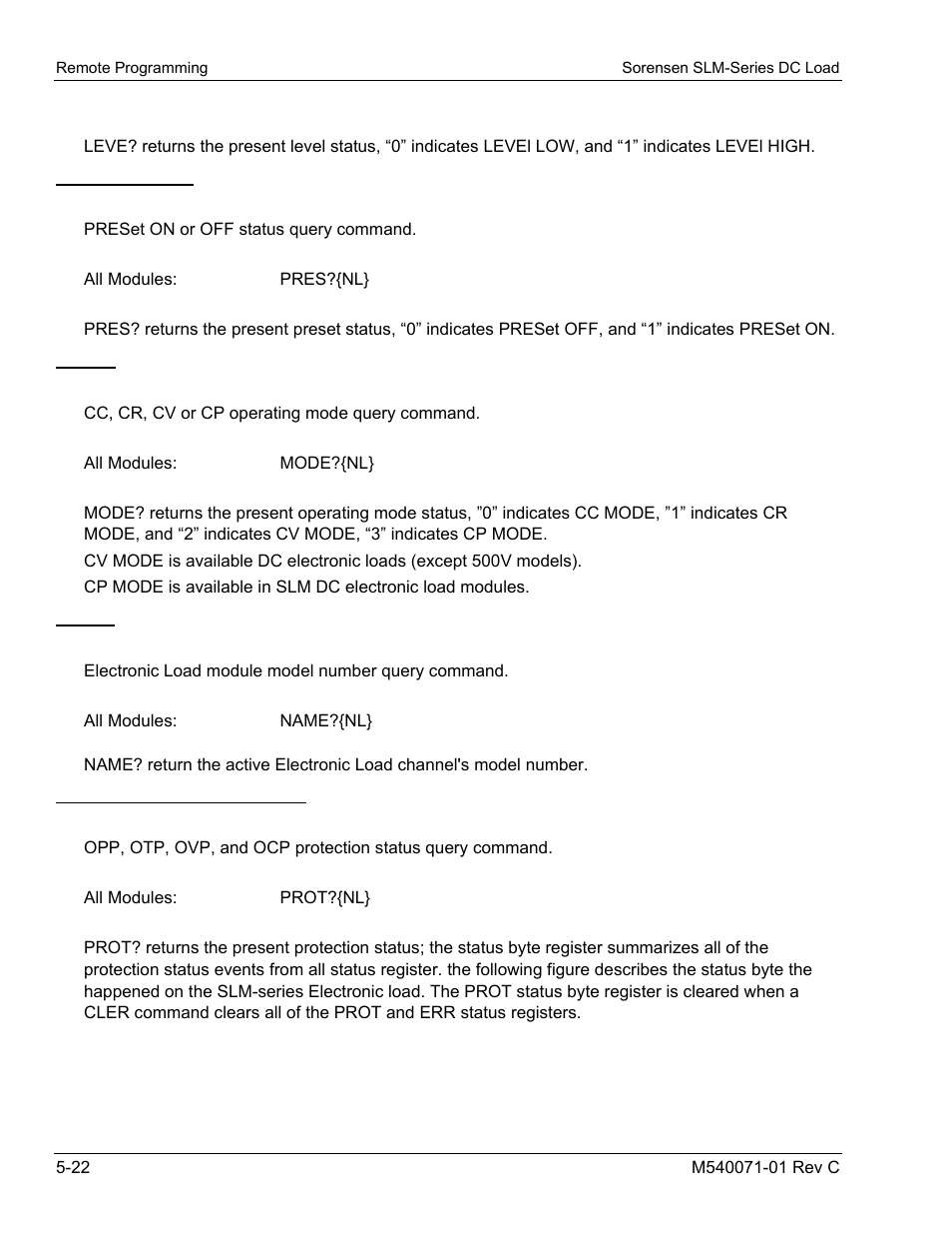 AMETEK SLM Series RevC User Manual | Page 78 / 85