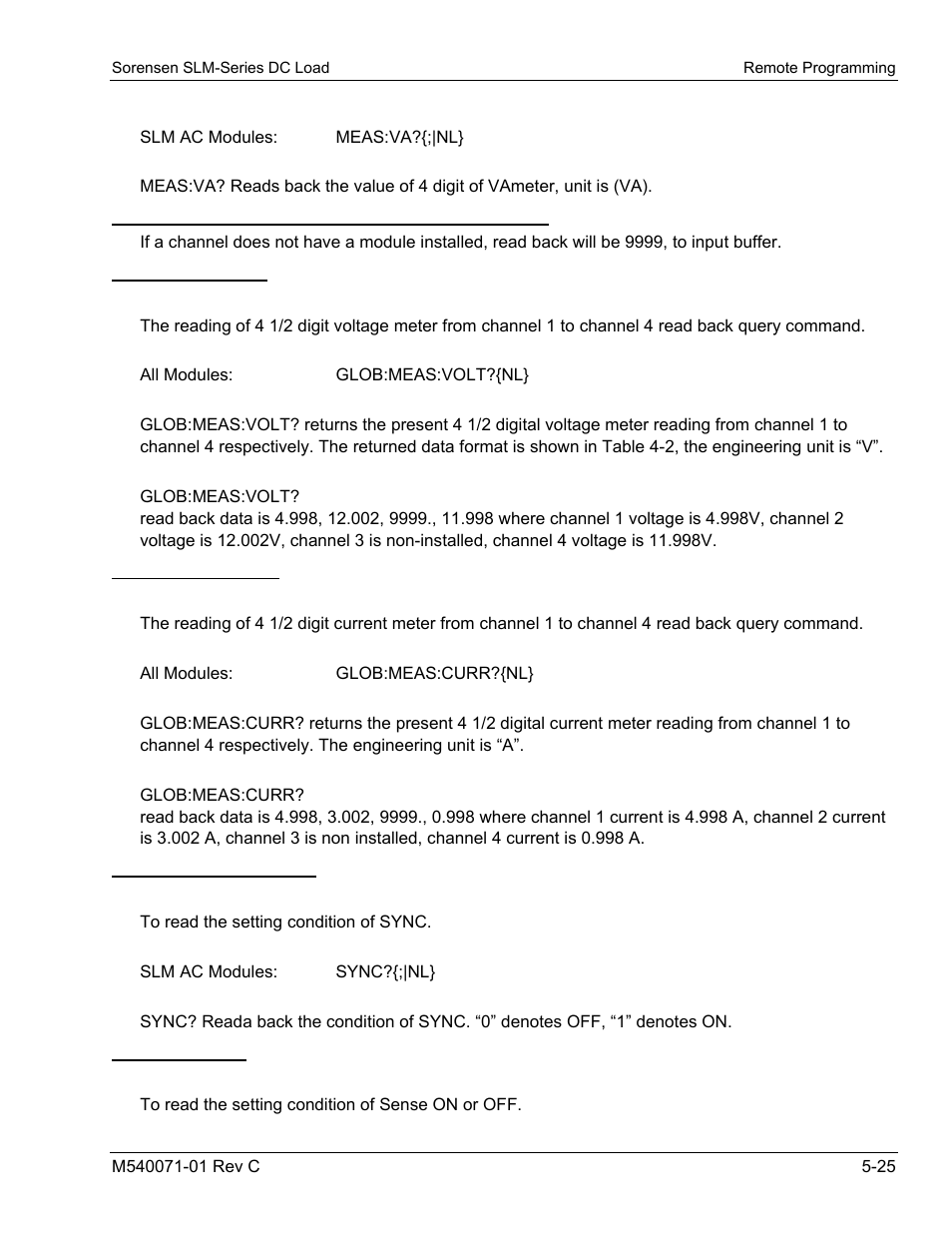 AMETEK SLM Series RevC User Manual | Page 81 / 85