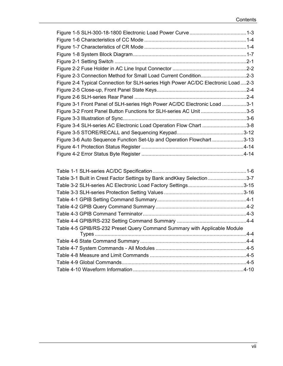 AMETEK SLH Series RevB User Manual | Page 11 / 81