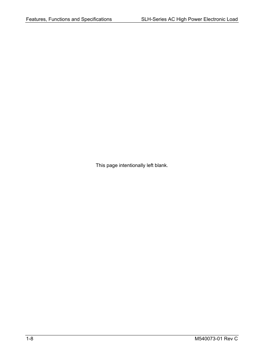 AMETEK SLH Series RevB User Manual | Page 20 / 81
