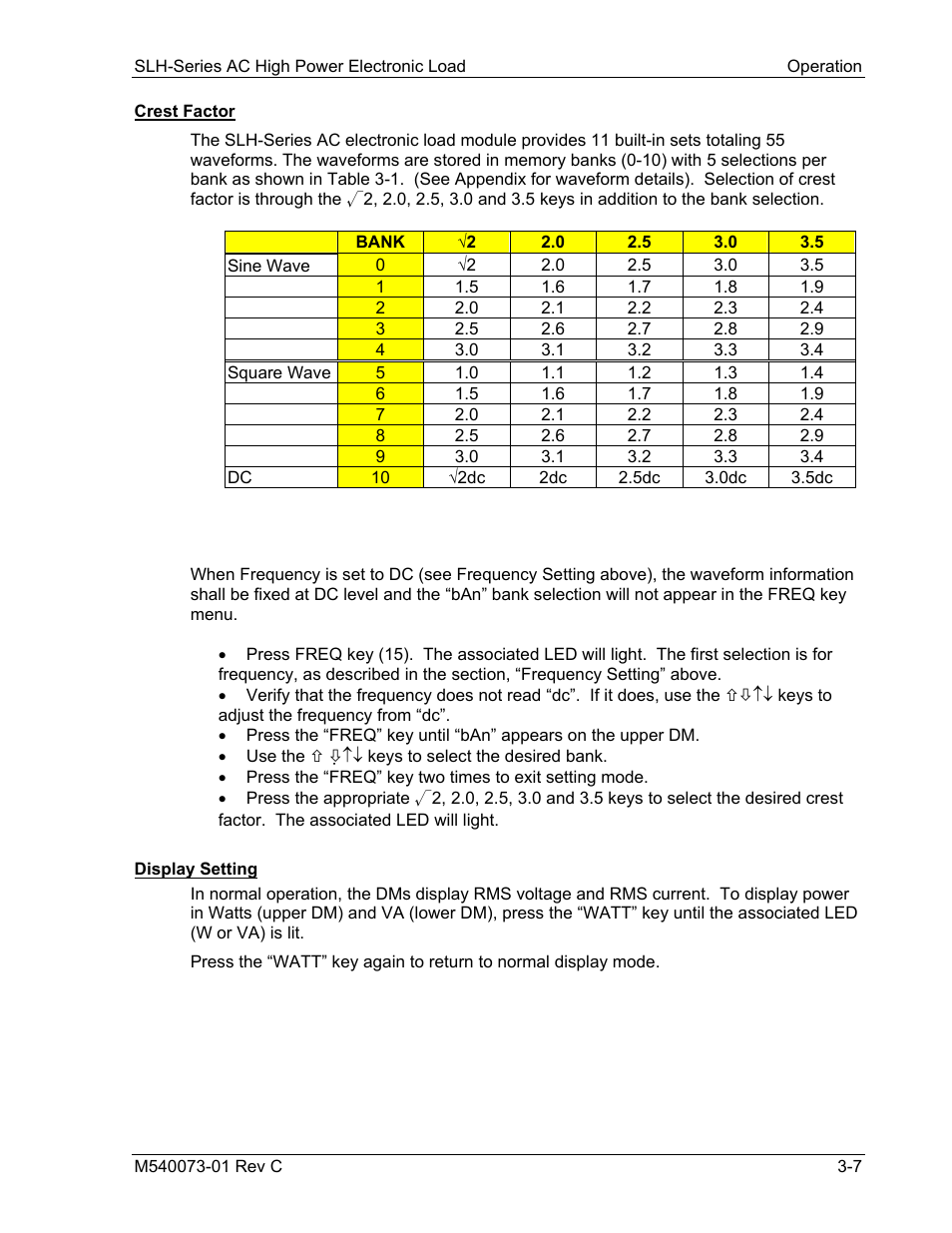 AMETEK SLH Series RevB User Manual | Page 33 / 81