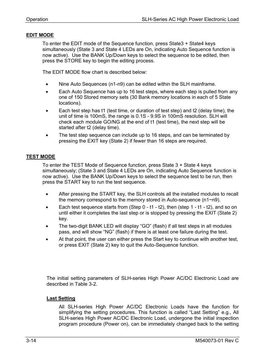 AMETEK SLH Series RevB User Manual | Page 40 / 81