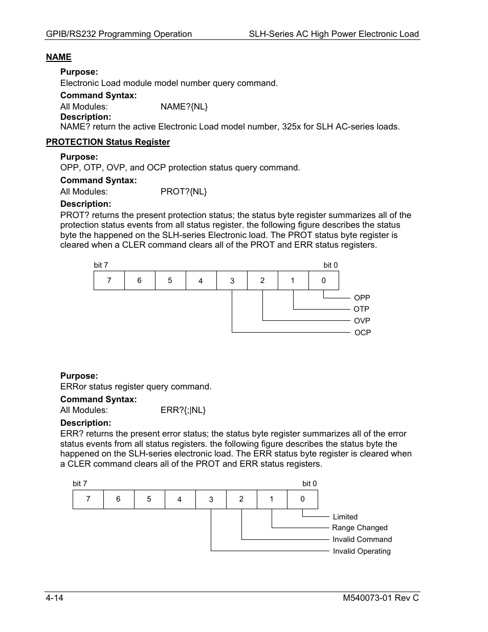 AMETEK SLH Series RevB User Manual | Page 56 / 81