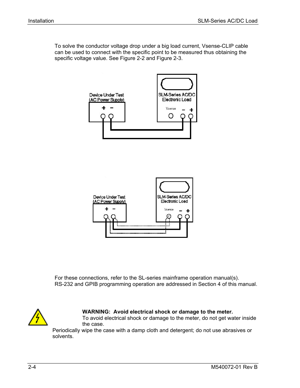 4 maintenance | AMETEK SLM Series Rev B User Manual | Page 26 / 87