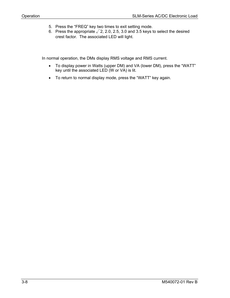 AMETEK SLM Series Rev B User Manual | Page 34 / 87